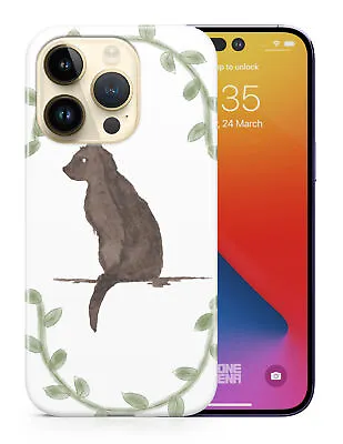 $9.95 • Buy Case Cover For Apple Iphone|fun Classic Cute Cat Sketch