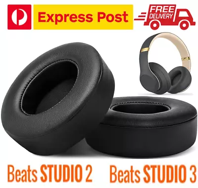 Ear Pads Beats Studio 3 & 2 Dr. Dre Wired Wireless B0501/B0500 Headphone Cushion • $28.89