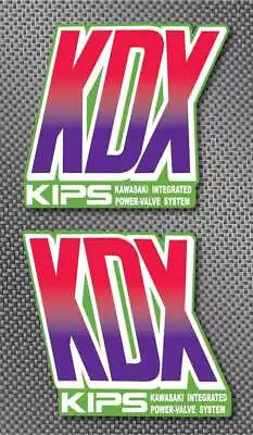 1989-1994 KDX 200 Red/Purple Radiator Shroud Decal Graphics Sticker MX KX 92 93  • $14.99