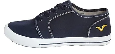 £22.99 • Buy Mens Boys Lace New Voi Jeans Canvas Trainers Pumps Casual Formal Black UK 6 - 9
