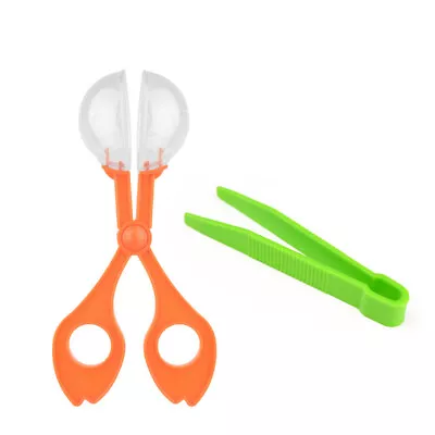 £2.94 • Buy Kids Children Toy Handy Bug Insect Plastic Catcher Scissors Tongs Tweezers BA