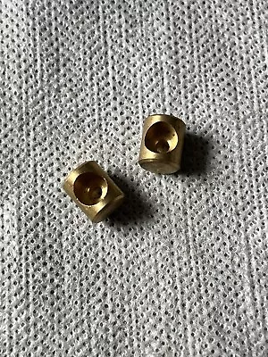 Pace Vintage RC35 Brake Rocker Brass Cable Stop X2 • £3.99