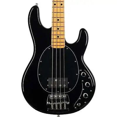 Ernie Ball Music Man Retro 70’s Stingray Electric Bass - Black • $3199