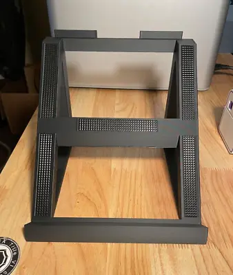 Guitar / Synth Effects Pedal Slatwall Stand - 3d Printed - Black - W/Grip -LARGE • $39.99