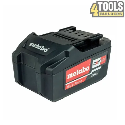 £42.45 • Buy Metabo Genuine 625591000 18V 4.0Ah Li-Power CAS Battery