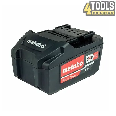 Metabo Genuine 625591000 18V 4.0Ah Li-Power CAS Battery • £48.88