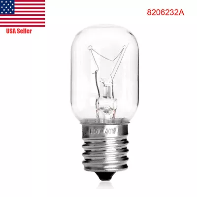 8206232A Microwave Light Bulb 40W E17 125V Replacement For Whirlpool Maytag • $6.49