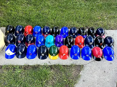 Complete Team Set (32) MLB Plastic Replica Batting Helmets Full Size Lot Vintage • $399.99