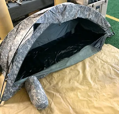 USGI  ACU Military Issued Combat Shelter 1 Man Tent • $79