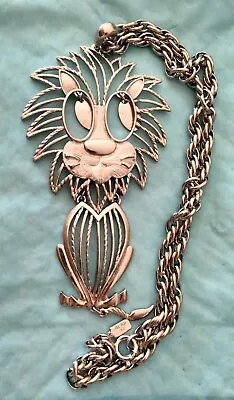 Vintage Alan Lion Pendant / Necklace (64 - 1113) • $15.95