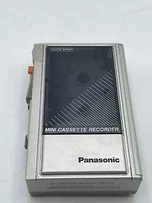 Panasonic RQ-340 Vintage Retro Mini Cassette Recorder Player Auto Stop -repair • $8.99