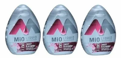 Mio Cherry Blackberry Liquid Water Enhancer 3 Bottle Pack • £23.11