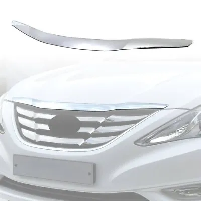 ABS Front Upper Hood Molding Chrome Trim HY1235101 For 2011-2013 Hyundai Sonata • $22.50