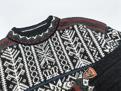 DALE Of Norway___ TRONDHEIM 1997___ Vintage Wool Sweater Mens___ Size L • $89