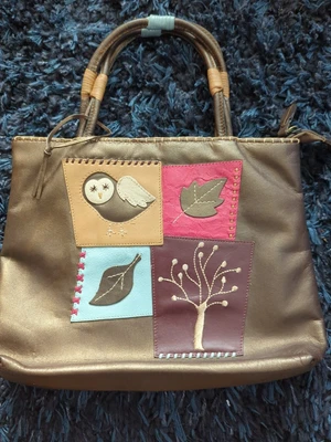 £5.99 • Buy CLEARANCE BARGAIN!! Retro Y2K ~T2 Mini Leather Shoulder Bag , Leather Gold/brown