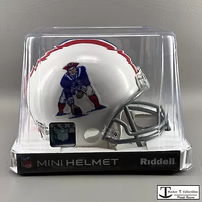 Riddell New England Patriots 1965-1981 Throwback VSR4 Mini Helmet Rare • $58.49