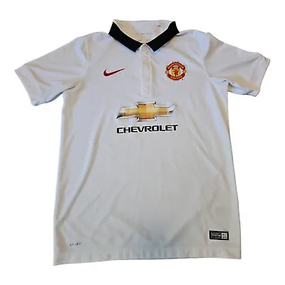Nike Dri Fit Manchester United  Youth Collard Soccer Shirt Xl • $8.24