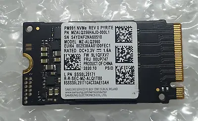 Fast SAMSUNG PM991 M.2 NVMe 2242 256GB SSD MZ-ALQ2560 MZALQ256HAJD-000L1 Laptop • £13.99