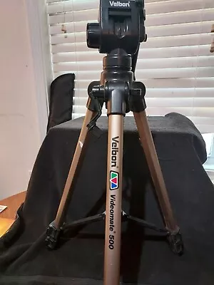 Velbon Video Mate 500 Tripod • $35