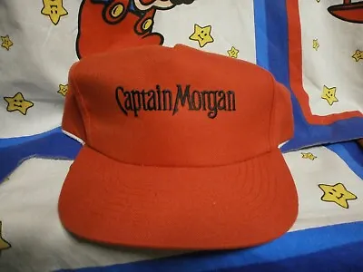 Vintage Red Captain Morgan Baseball HAT • $34.18