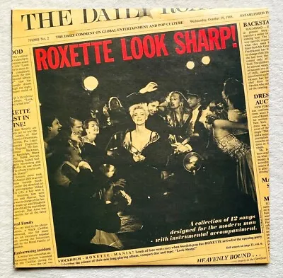 £72.83 • Buy ROXETTE Look Sharp LP 1.Press 1988 AFRICA IMPORT A-ha Madonna Tracy Chapman Sade