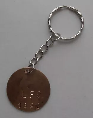 Liverpool Fc 1892 Penny Keyring. Stamped With Lfc. Year Club Founded • £4.99