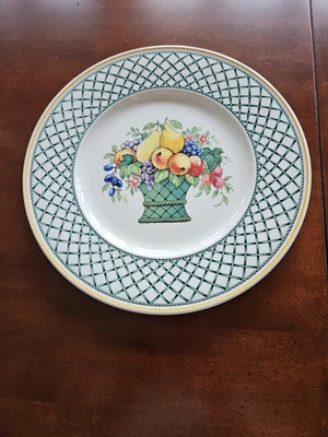 Villeroy & Boch Basket Porcelain Dinner Plate Made In Germany  • £7.10