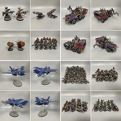 Ork Army Bundle Painted Warhammer 40000 Warboss Storm Boyz Lootas Trukk Nobz • $851.29