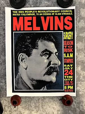 Frank Kozik - 1993 - Melvins Concert Poster W/ Surgery And Others • $188