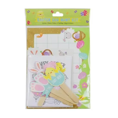 Easter Egg Hunt Kit Stickers Treat Bags Maps Ground Markers • £3.99