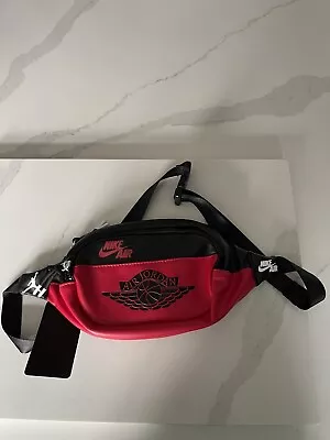 Nike Air Jordan Jumpman Classics Waistpack Crossbody Bag Hip Bum Bag Multi Color • £13.10