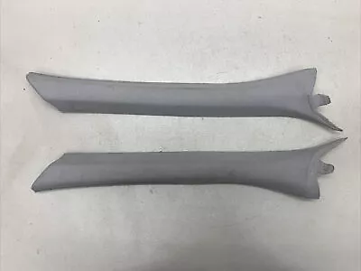 92-99 BMW E36 3-Series Front A-Pillar Trim Panels SET CLOTH GRAY OEM • $190.50