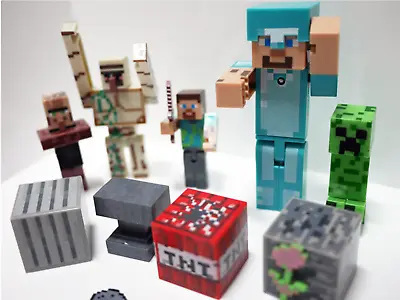 *Free Shipping* Minecraft Figure Creeper Sound Doll Light Character • $24.99