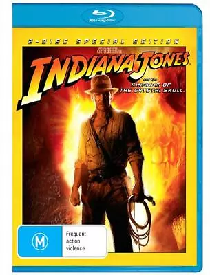 Indiana Jones: Kingdom Of The Crystal Skull (Special Ed. Blu-ray 2008) Region B • $11