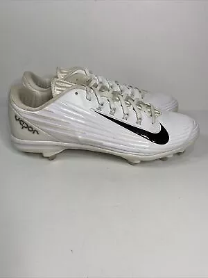 Nike Lunar Vapor Pro Metal Men's Baseball Cleats Style 683895-100 White Size 13 • $19.99