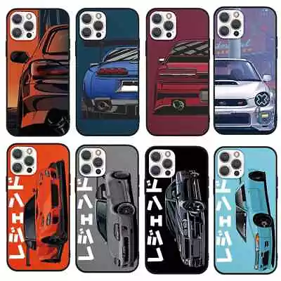 JDM Tokyo Drift Sports Car Male Men Phone Case For IPhone 14 13 12 Mini 11 Pro • $13.04