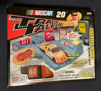 Mega Bloks 9994 NASCAR #20 Jimmy Stewart Track Talkers 30-Piece Set - NIB • $30.69