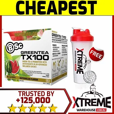 Bsc Green Tea Tx100 60 Serve // Body Science Greentea Fat Burner X • $44.90