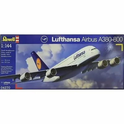 £42.95 • Buy Revell 04270 Airbus A380-800 Lufthansa /144 Scale Plastic Model Plane Kit