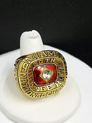 Miami Hurricanes 1983 Hirsch Football Ring Size 11 • $26