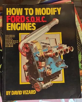 How To Modify Ford SOHC Pinto Engines David Vizard VGC FREE POST Tuning S.O.H.C. • £45