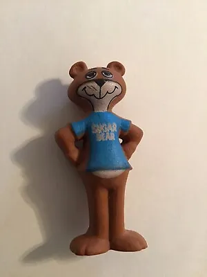 Vintage Sugar Bear Figure Cereal Toy Prize Game Collectible Mini 1980s 2” • $10.99