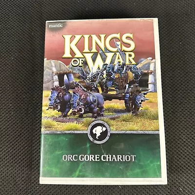 Mantic Kings Of  War Orc Gore Chariot - New Rare • $34.99