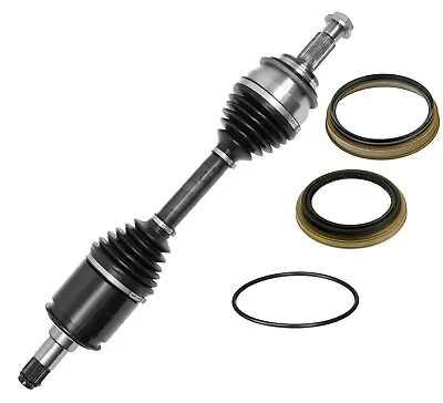 Front CV Axle Shaft + Hub Seals Fit GX470 4Runner FJ Cruiser 05-20 Tacoma 4WD • $86