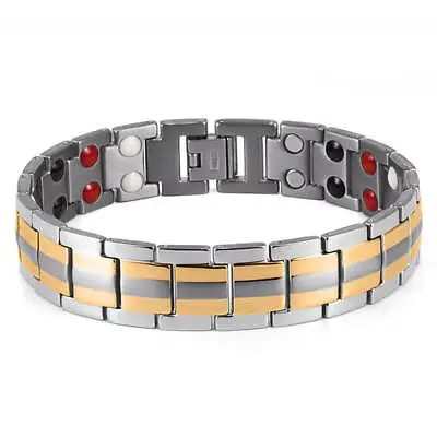 Magnetic Bracelet For Mens 4 Elements Arthritis Pain Relief Balance Energy Women • $49.70