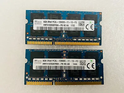 8GB 16GB  DDR3 Memory Apple I Mac Pro 2013 2014  1600MHz RAM SODIMM 204 Pin • £23.99