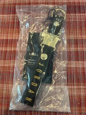 Nike Jordan F Luxe Wrist Lanyard Keyring Detachable Black/Metallic Gold Unisex • $15