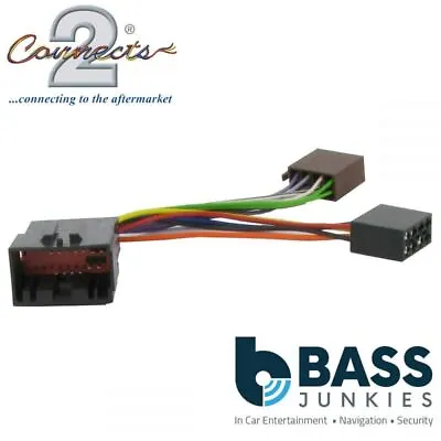 CT20JG01 Jaguar S & X Type 2002 Car Stereo Radio ISO Harness Adaptor Wiring Lead • £6.39