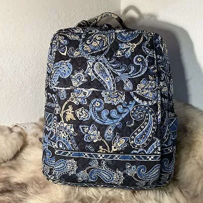 Vera Bradley Backpack - Windsor Navy Print - Nice! • $17.50