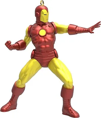 2019 Premium Metal Iron Man Marvel Avenger Hallmark Ornament • $11.99